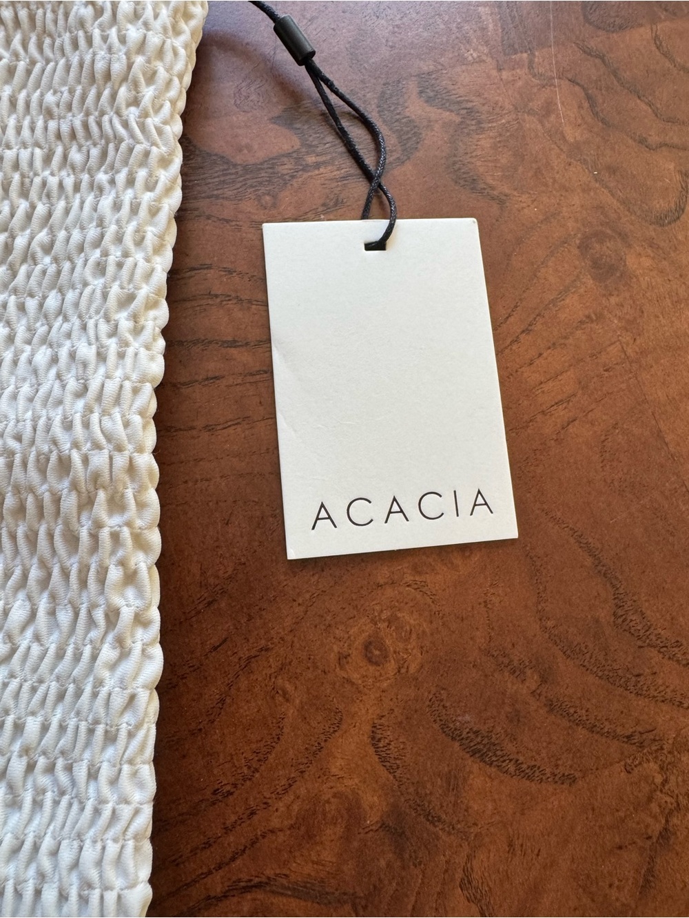 Acacia 🤍 White Strapless. New with tags. Beautiful thick fabric you will love. - Picture 5 of 10